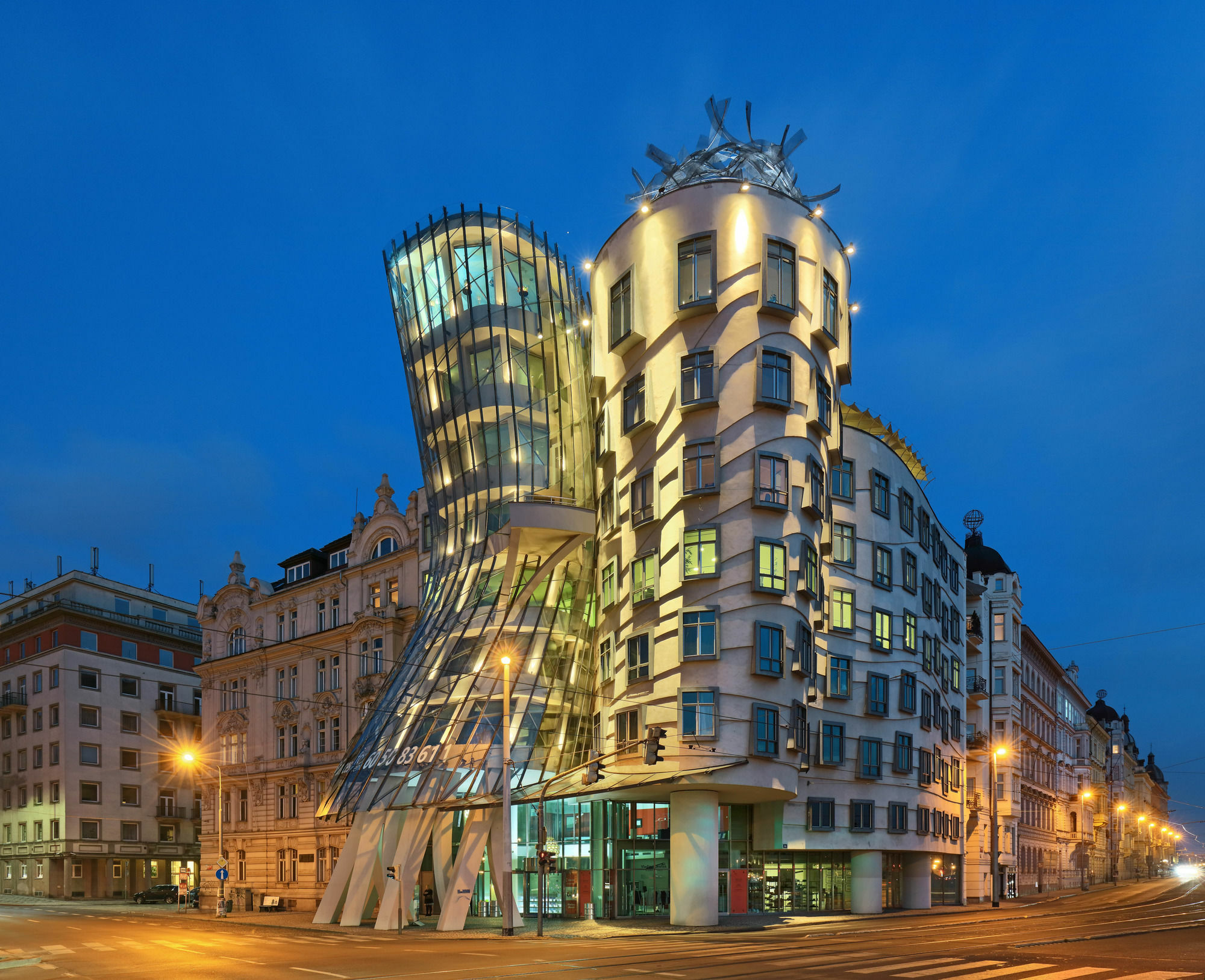 Dancing House - Tancici Dum Hotel Прага Экстерьер фото